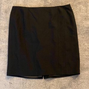 Size 16 Black Ann Klein Pencil Skirt